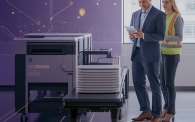 Machinery breakdown coverage for automated printing