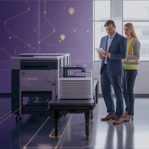 Machinery breakdown coverage for automated printing